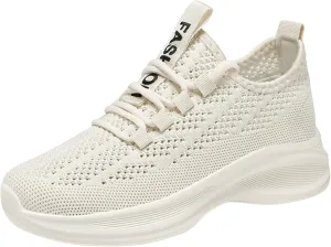 Arch Support Platform Sneakers for Women Lightweight Comfort Casual Workout Sneakers Lightweight Workout Shoe
