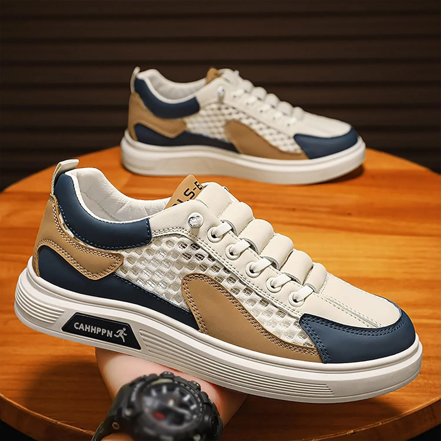 Arch Support Sports Shoes for Men Lightweight Sport Gym Jogging Walking Sneaker Lightweight Work Shoes for Men