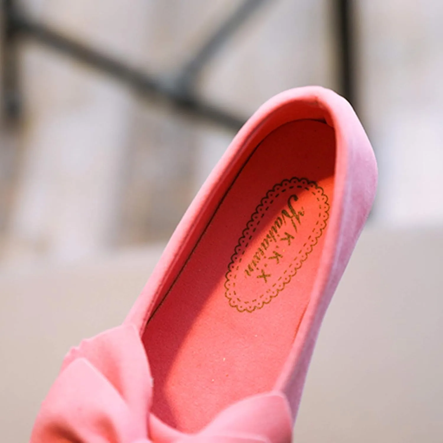 Baby Girl Solid Color Elegant Shoes Bow Bowknot Princess Sandal Floral Wedding Party Dancing Pump Flat