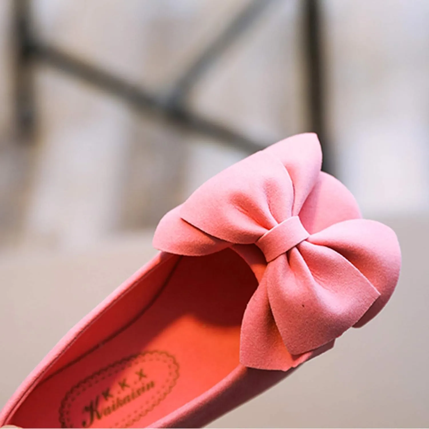 Baby Girl Solid Color Elegant Shoes Bow Bowknot Princess Sandal Floral Wedding Party Dancing Pump Flat