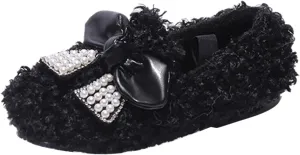 Big Girl Boots Winter Children Boots Boys And Girls Cotton Shoes Flat Bottom Non Slip Leather Boots for Girls
