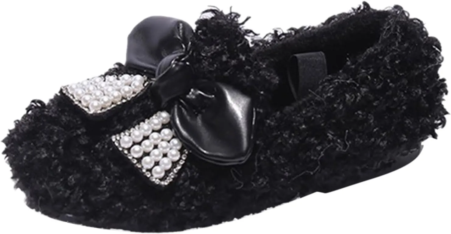 Big Girl Boots Winter Children Boots Boys And Girls Cotton Shoes Flat Bottom Non Slip Leather Boots for Girls