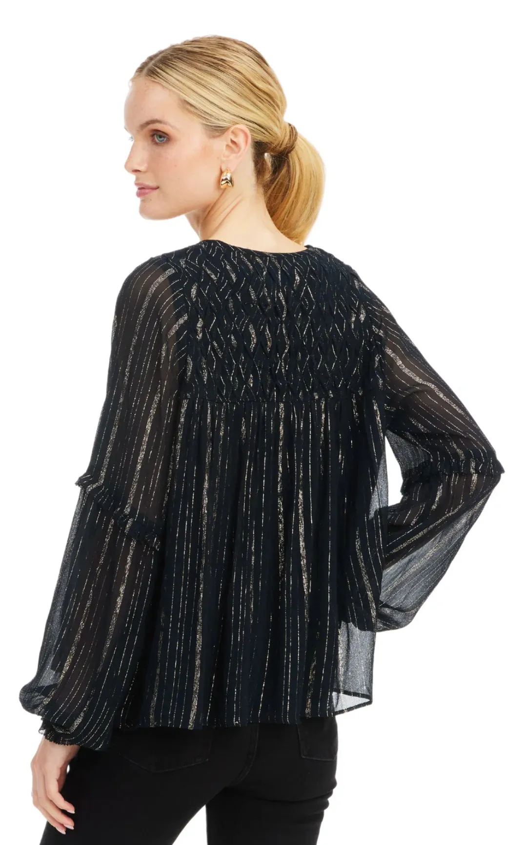Black Tara Blouse (Final Sale)