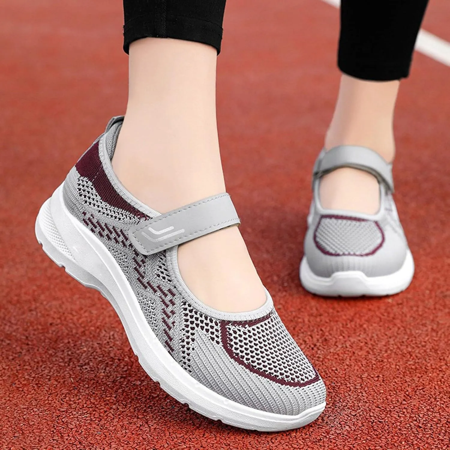 Breathable Non Slip Walking Sneakers Shoes Women's Sneaker Lightweight Walking Shoes Gym Workout Shoes