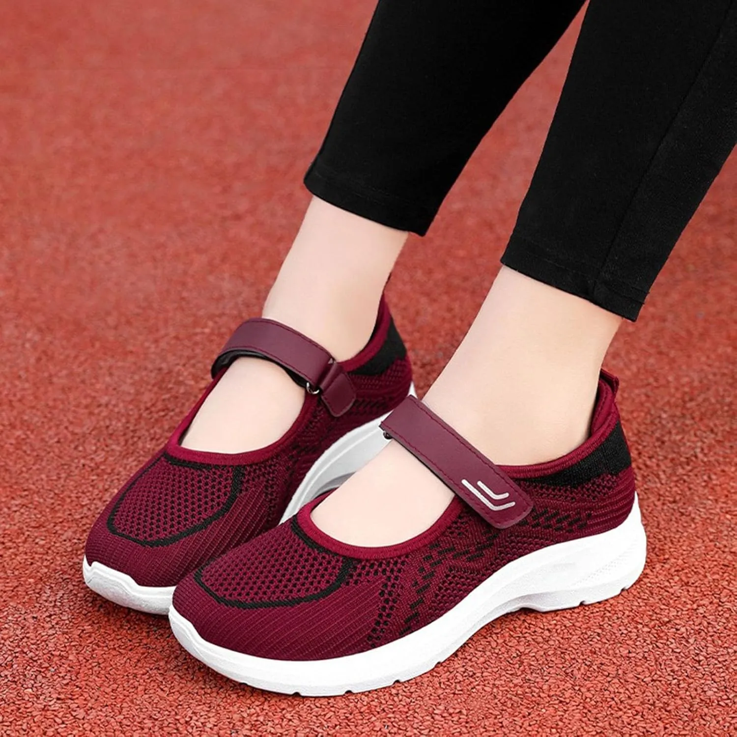 Breathable Non Slip Walking Sneakers Shoes Women's Sneaker Lightweight Walking Shoes Gym Workout Shoes