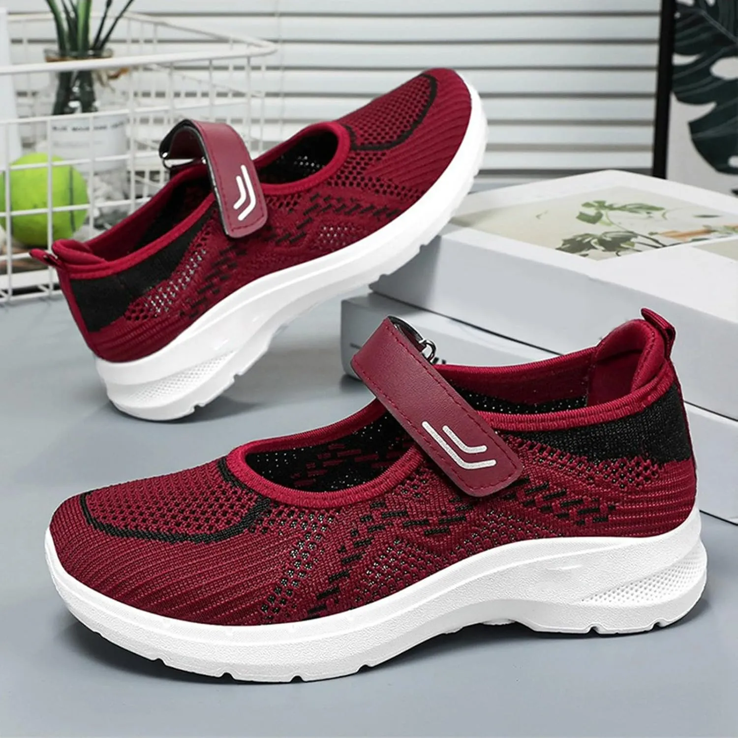 Breathable Non Slip Walking Sneakers Shoes Women's Sneaker Lightweight Walking Shoes Gym Workout Shoes