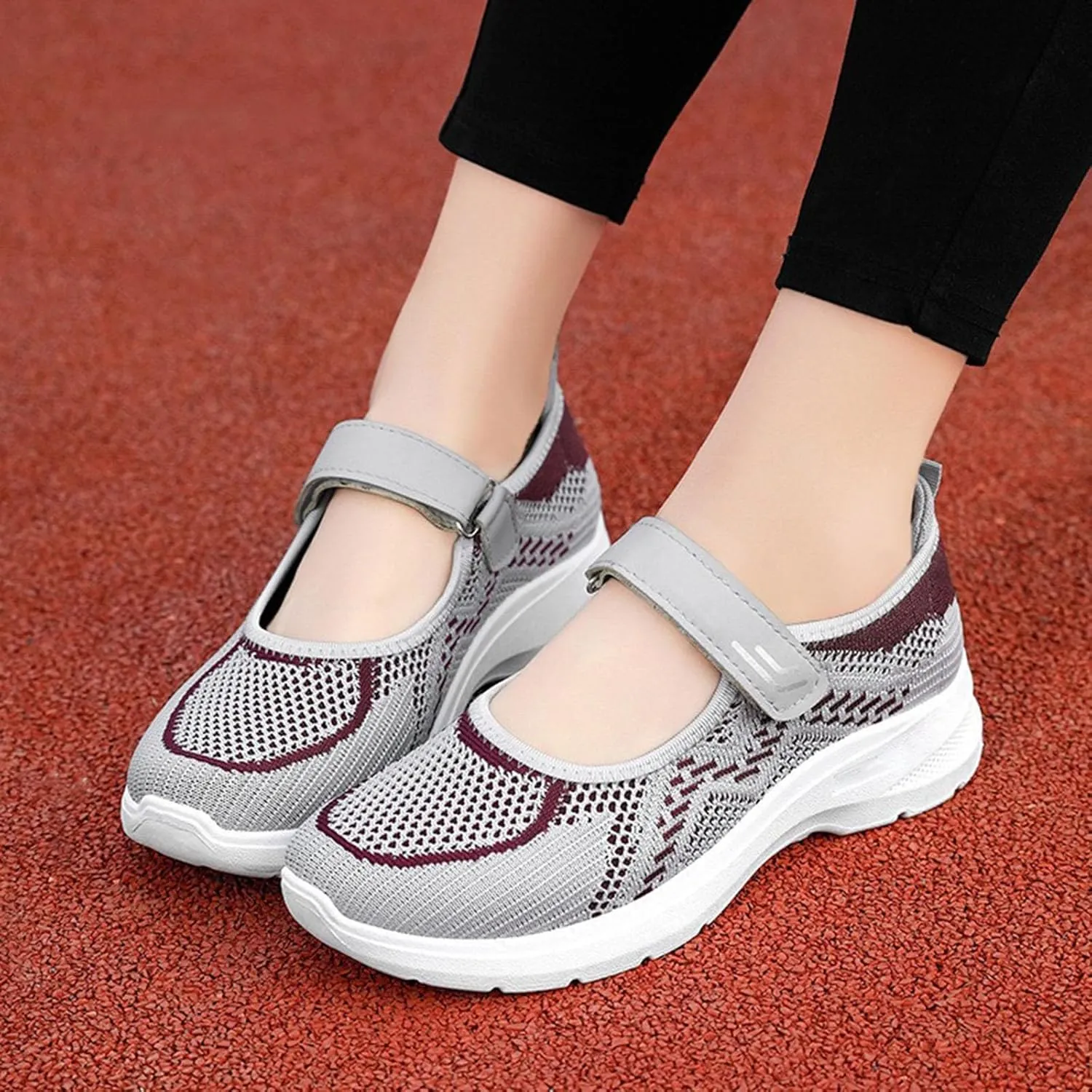Breathable Non Slip Walking Sneakers Shoes Women's Sneaker Lightweight Walking Shoes Gym Workout Shoes