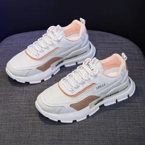 Color Block Low-top Canvas Shoes Women's Shoes