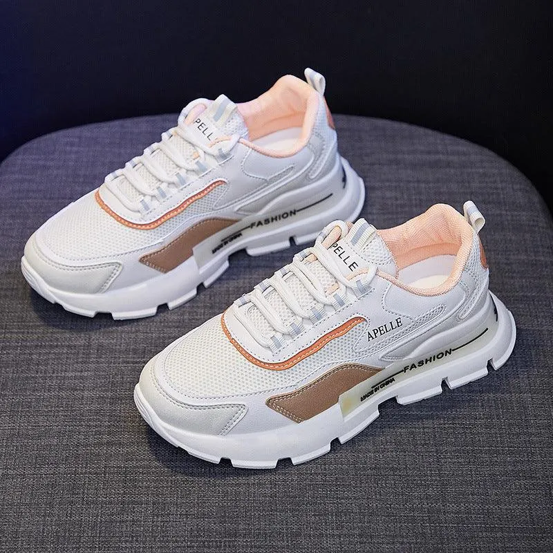 Color Block Low-top Canvas Shoes Women's Shoes