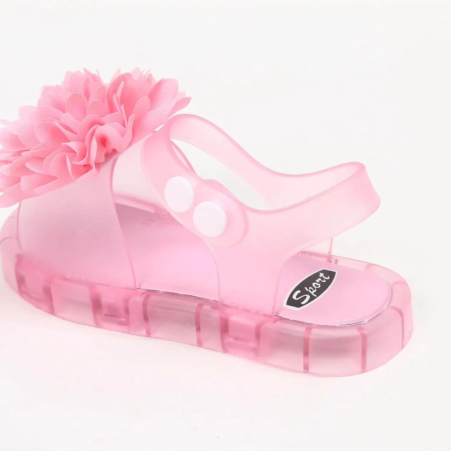 Comfortable Boys Kids Sandals Outdoor Shoes Children's Luminous Sandals Fashionable Diamond Flower Cute Princess Jelly Slippers