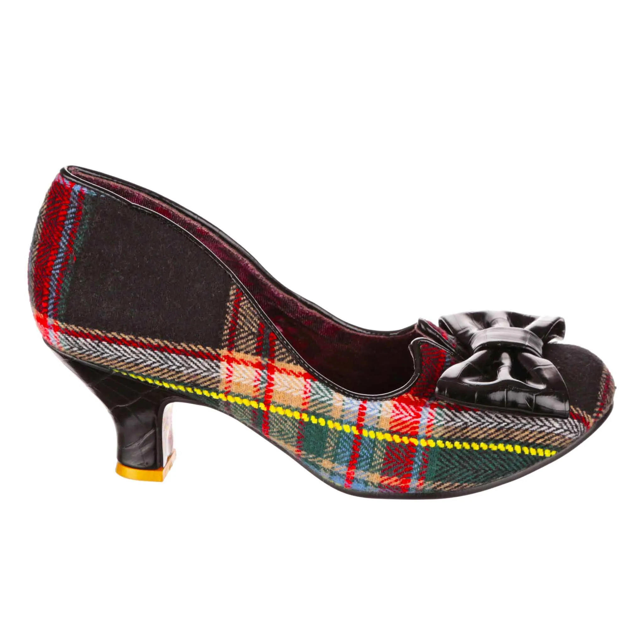 Dazzle Razzle in black by Irregular Choice