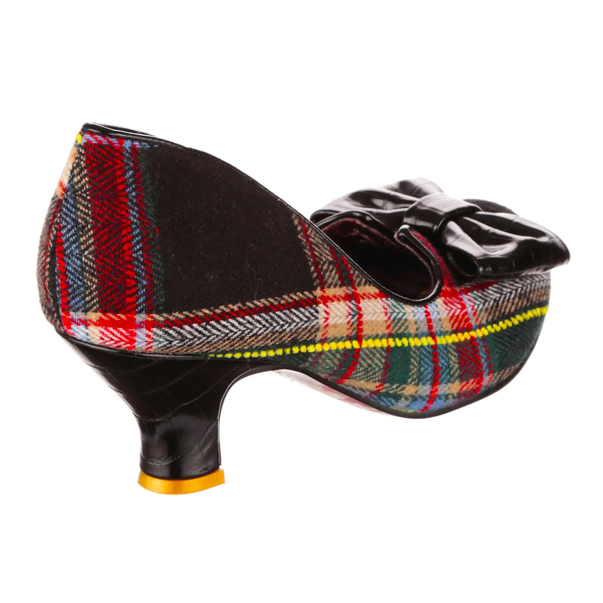 Dazzle Razzle in black by Irregular Choice
