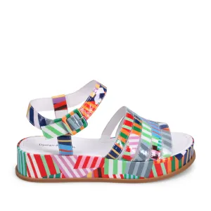 Django & Juliette Women's Wollie in Multi Stripe