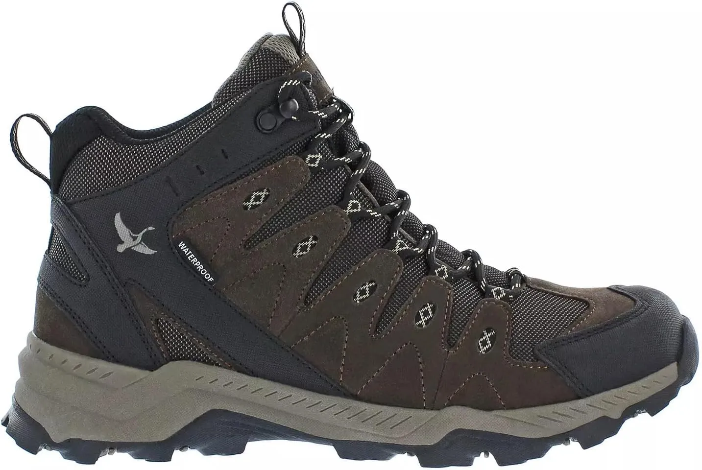 Eddie Bauer Men's Ankle Mid-Height Waterproof Outdoor Hiking Boot, Tactical and Hunting Boots for Men
