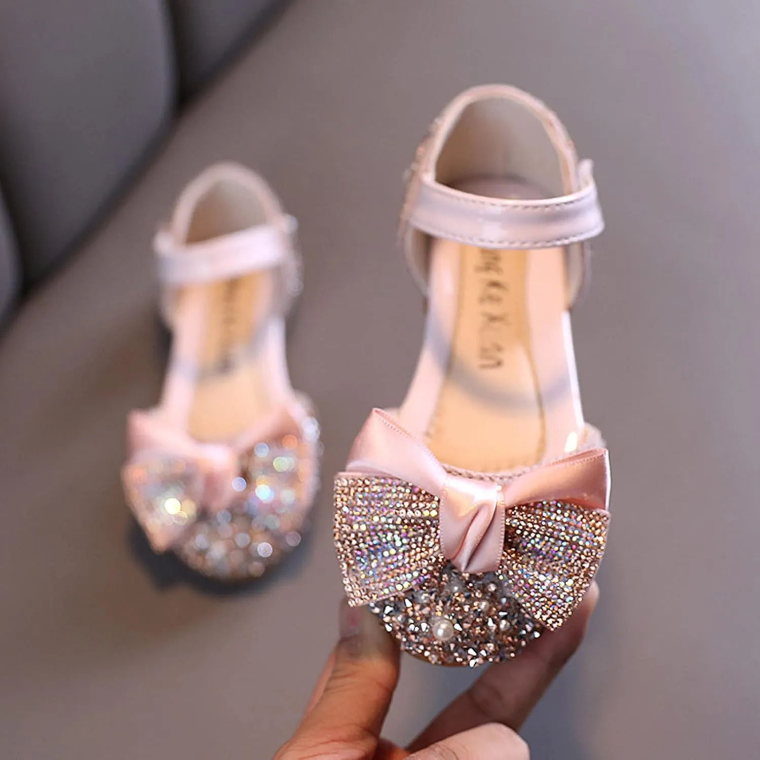 Fashion Spring And Summer Children Dance Shoes Girls Dress Show Princess Shoes Pearl Size 6 Toddler Shoes Girls
