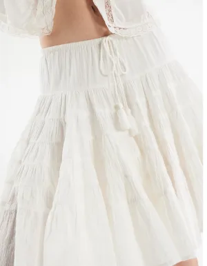 Free People Many Layers Midi Skirt