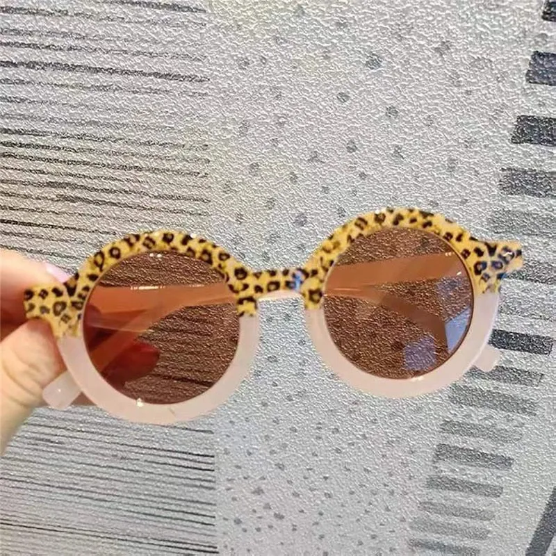 Fun and Colorful Leopard and Pastel Sunglasses for Kids