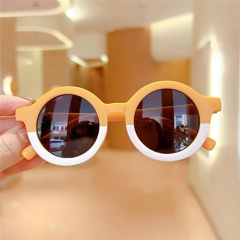 Fun and Colorful Leopard and Pastel Sunglasses for Kids