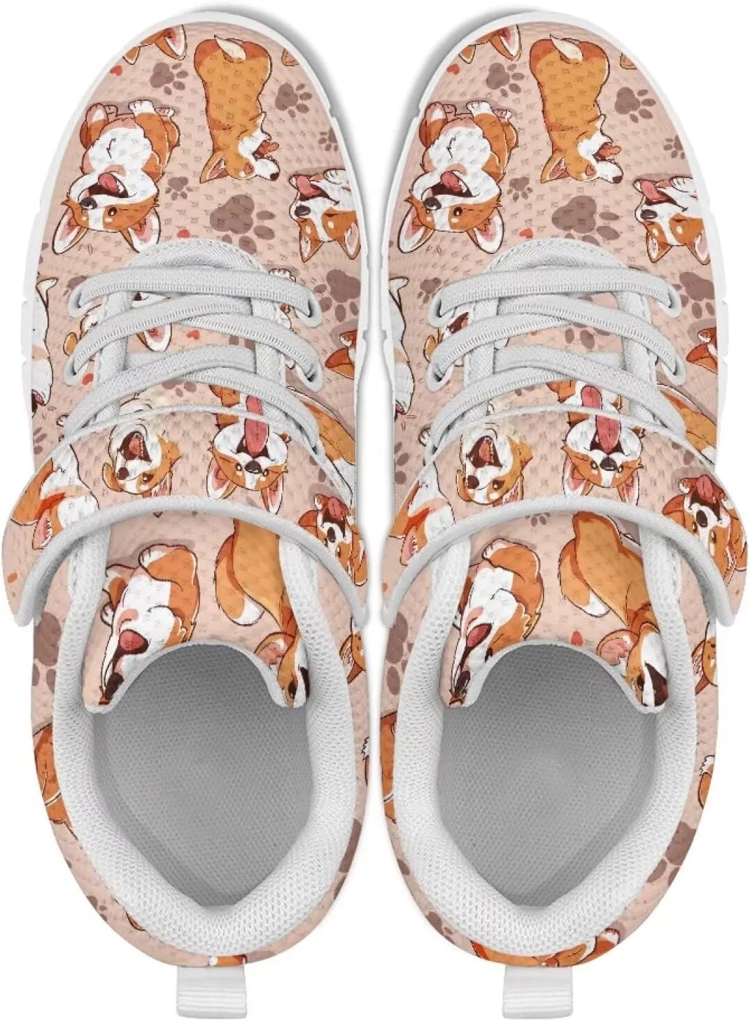 Girls Active Sneakers Boys Running Shoes Kids Slip On Trainers