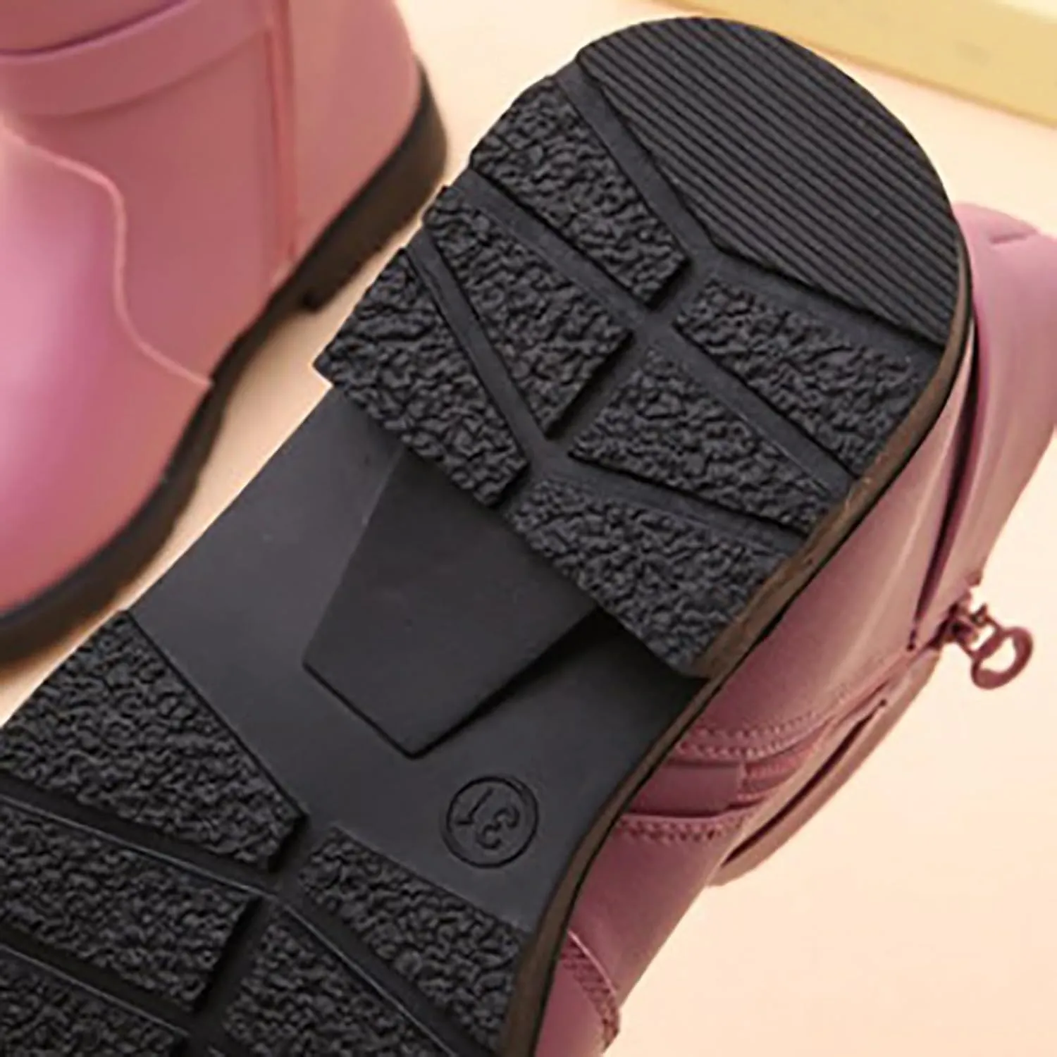 Girls And Boys Children's Ankle Shoes Non Slip Slip On Short Boots Boots for Baby Girls Leather Ankle Boots