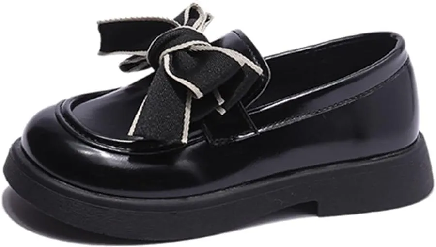 Girl's British Style School Shoes Performance Shoes Loafer for School Students
