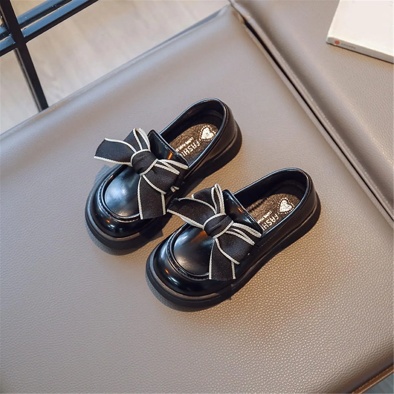 Girl's British Style School Shoes Performance Shoes Loafer for School Students