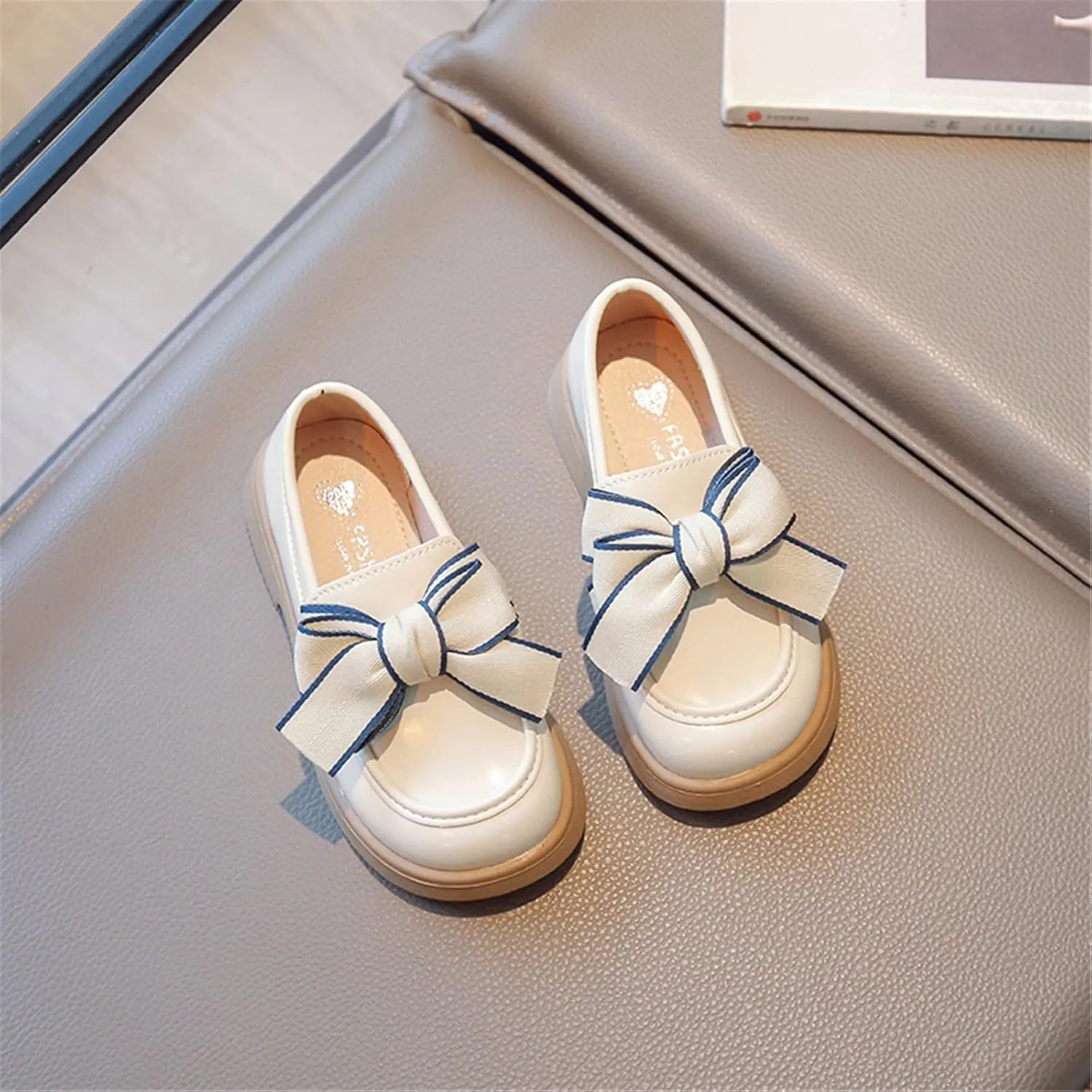 Girl's British Style School Shoes Performance Shoes Loafer for School Students