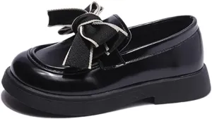 Girl's British Style School Shoes Performance Shoes Loafer for School Students