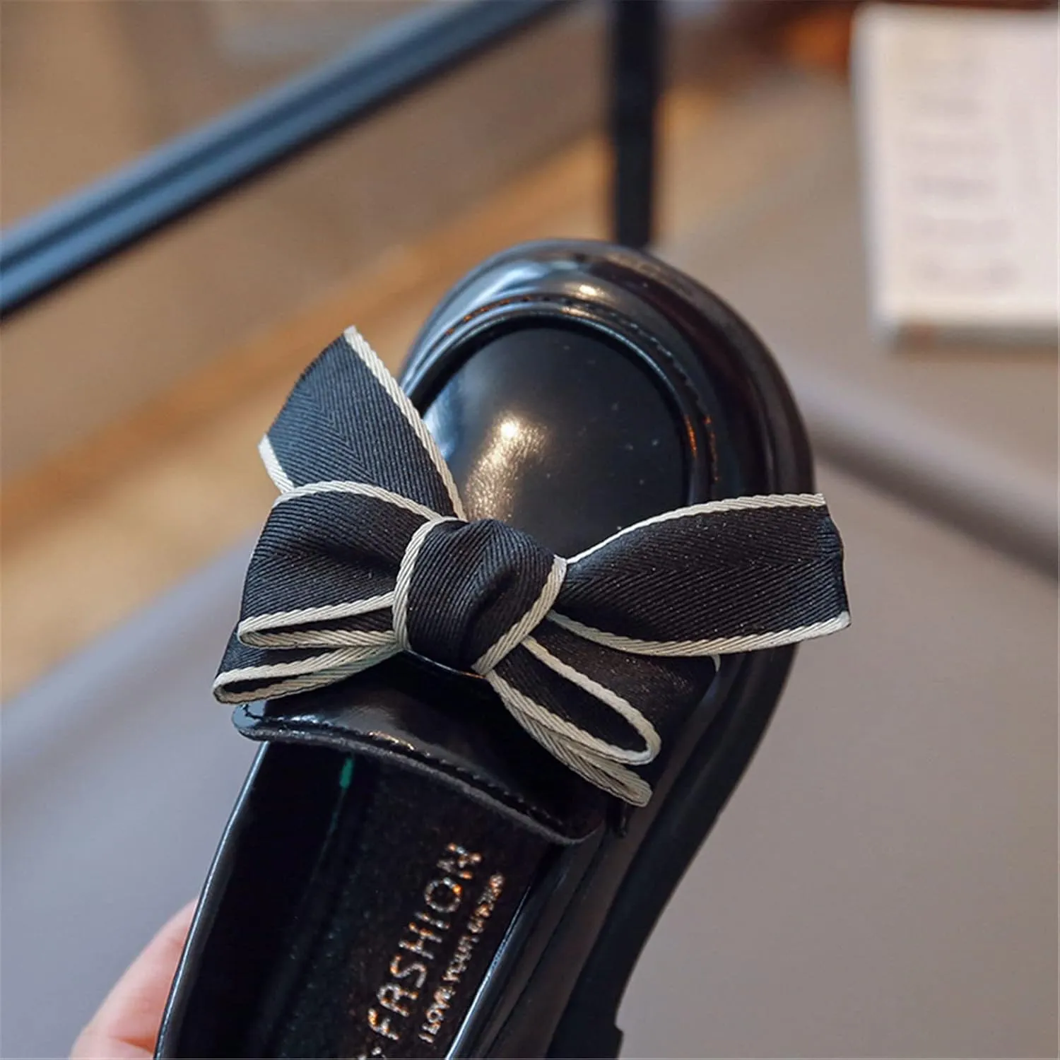 Girl's British Style School Shoes Performance Shoes Loafer for School Students