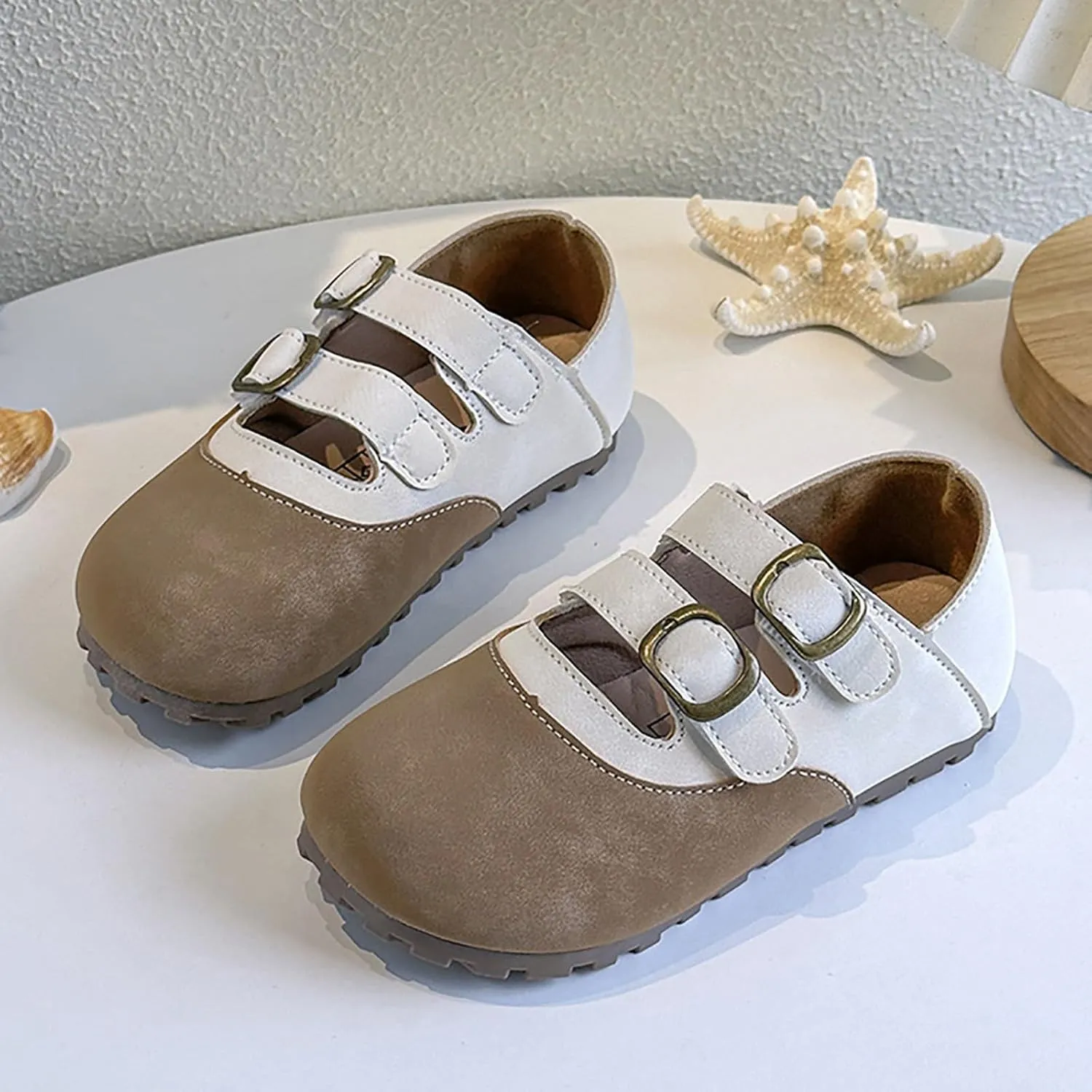 Girls Shoes Comfortable Soft Bottom Closed Toe Sandals Fashionable Casual Single Shoes Sandals Summer for Girls