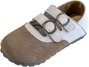 Girls Shoes Comfortable Soft Bottom Closed Toe Sandals Fashionable Casual Single Shoes Sandals Summer for Girls