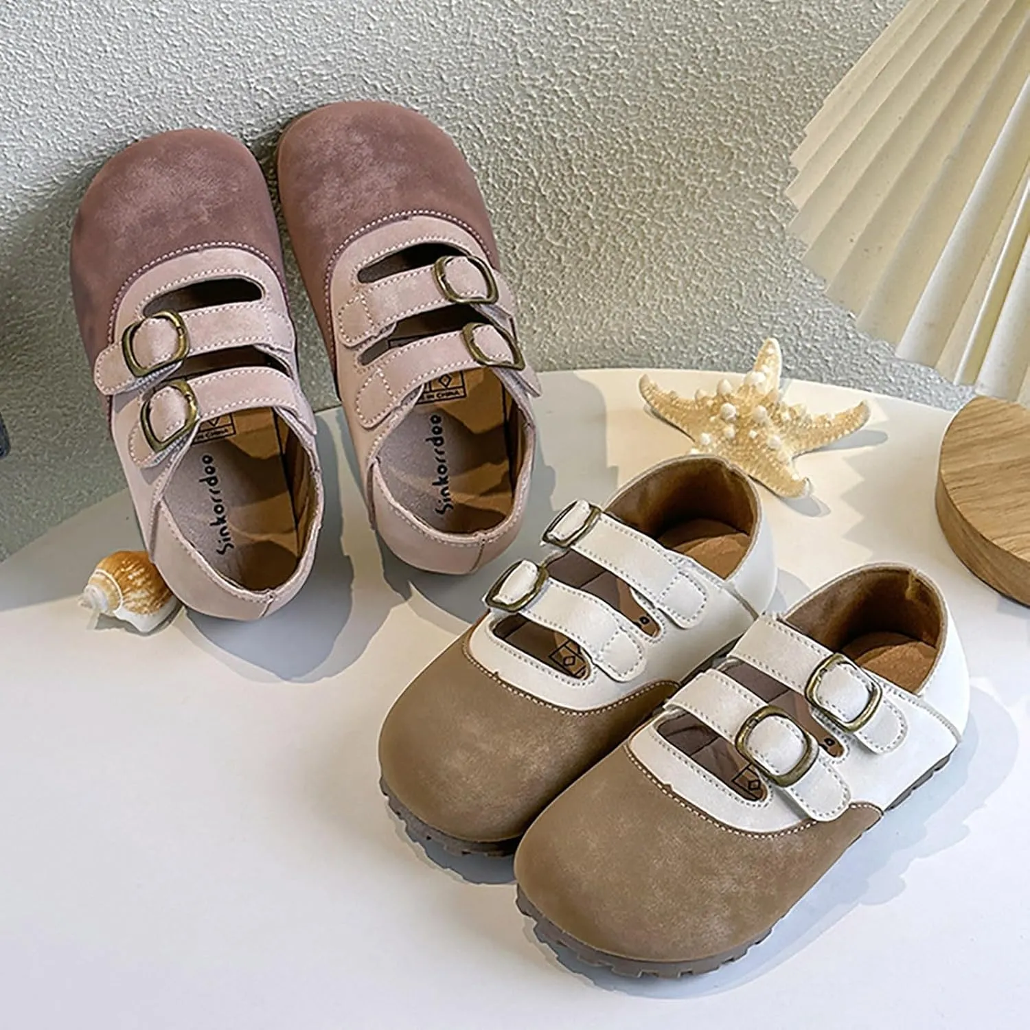 Girls Shoes Comfortable Soft Bottom Closed Toe Sandals Fashionable Casual Single Shoes Sandals Summer for Girls