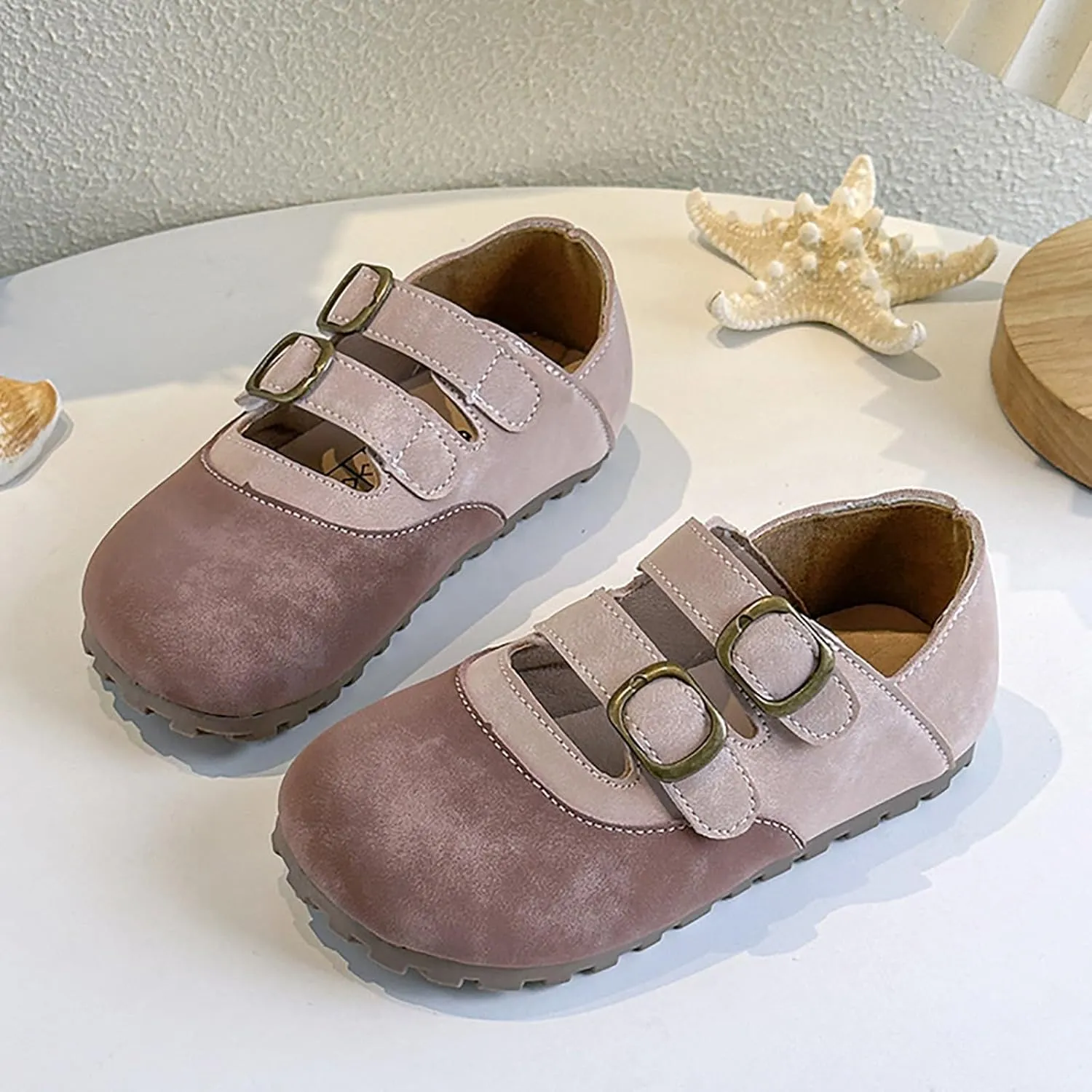 Girls Shoes Comfortable Soft Bottom Closed Toe Sandals Fashionable Casual Single Shoes Sandals Summer for Girls