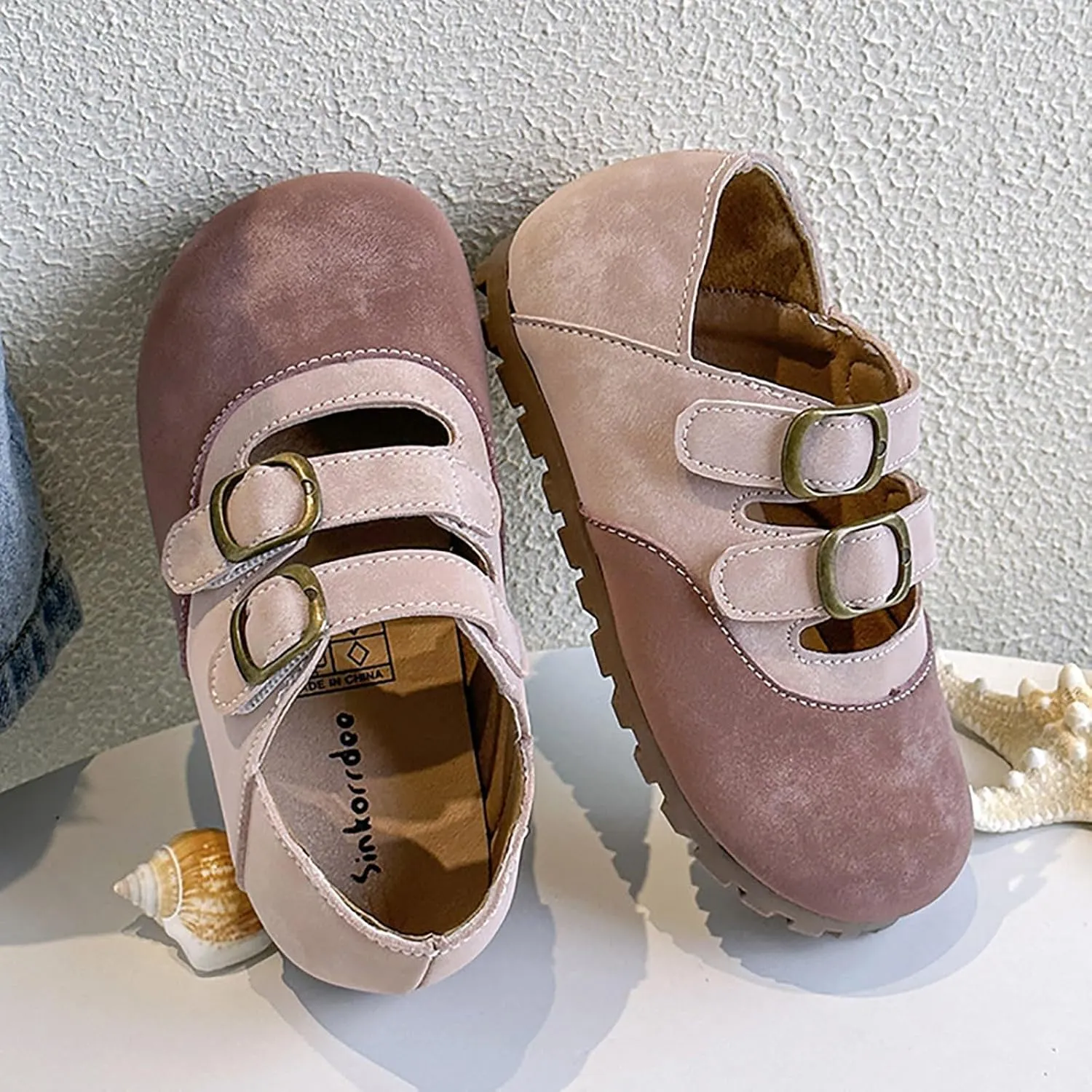 Girls Shoes Comfortable Soft Bottom Closed Toe Sandals Fashionable Casual Single Shoes Sandals Summer for Girls