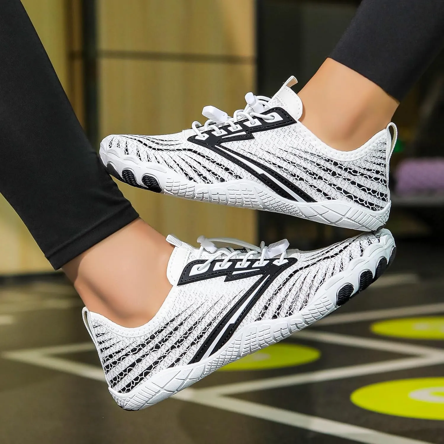 Hike Barefoot Shoes for Men Women Breathable Athletic Zero Drop Trail Walking Shoes with Wide Toe Box ealthy & Non-Slip Barefoot Shoe Running Sneakers Unisex