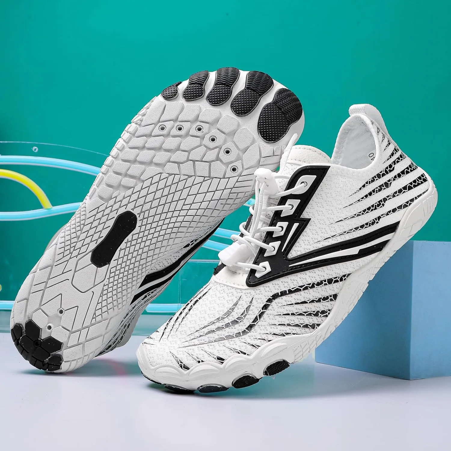 Hike Barefoot Shoes for Men Women Breathable Athletic Zero Drop Trail Walking Shoes with Wide Toe Box ealthy & Non-Slip Barefoot Shoe Running Sneakers Unisex