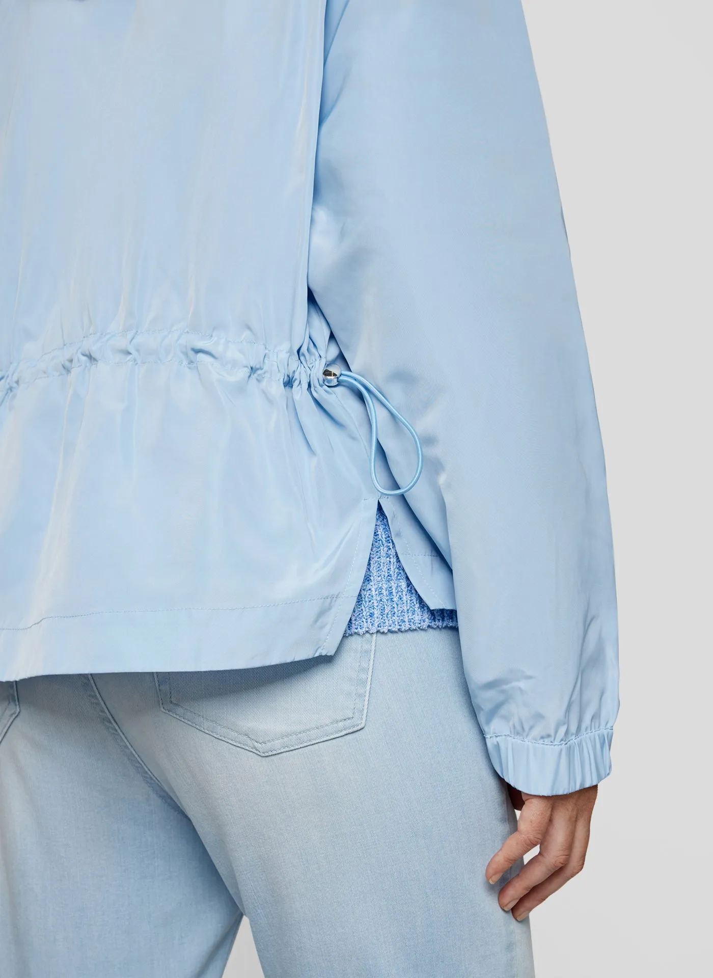 Hooded Jacket - Pastel Blue