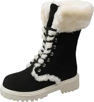 Insulated Snow Shoes For Men Wide Boots Women Outdoor Ski Boots Thickening Womens Snow Boots
