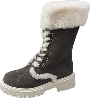 Insulated Snow Shoes For Men Wide Boots Women Outdoor Ski Boots Thickening Womens Snow Boots