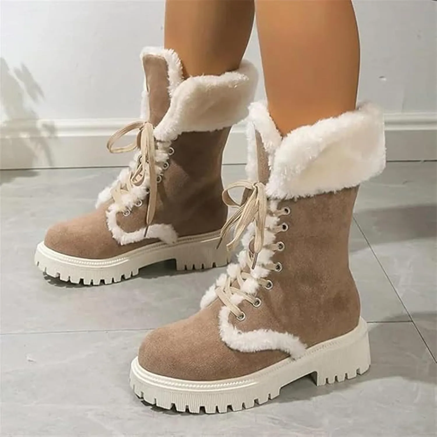 Insulated Snow Shoes For Men Wide Boots Women Outdoor Ski Boots Thickening Womens Snow Boots