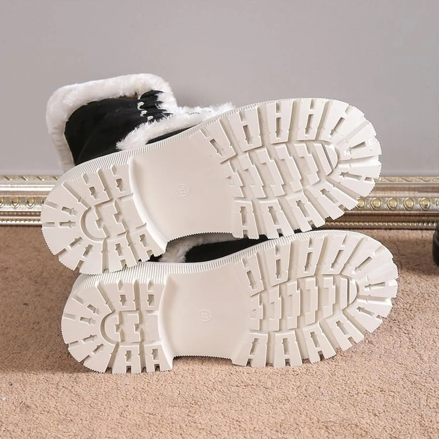 Insulated Snow Shoes For Men Wide Boots Women Outdoor Ski Boots Thickening Womens Snow Boots