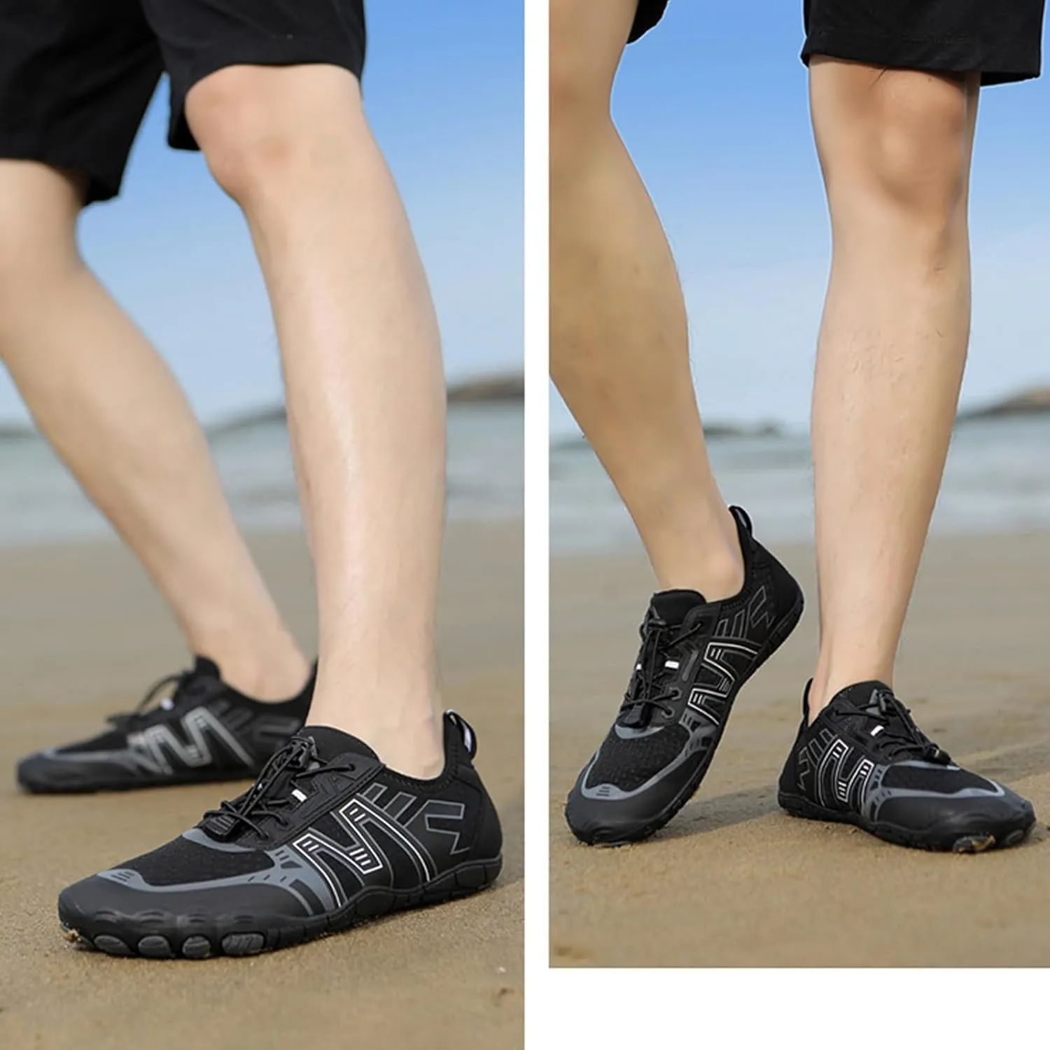 Lightweight Arch Support Sneakers for Men Breathable Mesh Fashion Sneaker Lightweight Non Slip Sneakers for Men