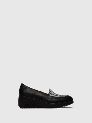 Loafers Shoes LUAN239FLY MOUSSE/ZEBRA BLACK/OFFWHITE