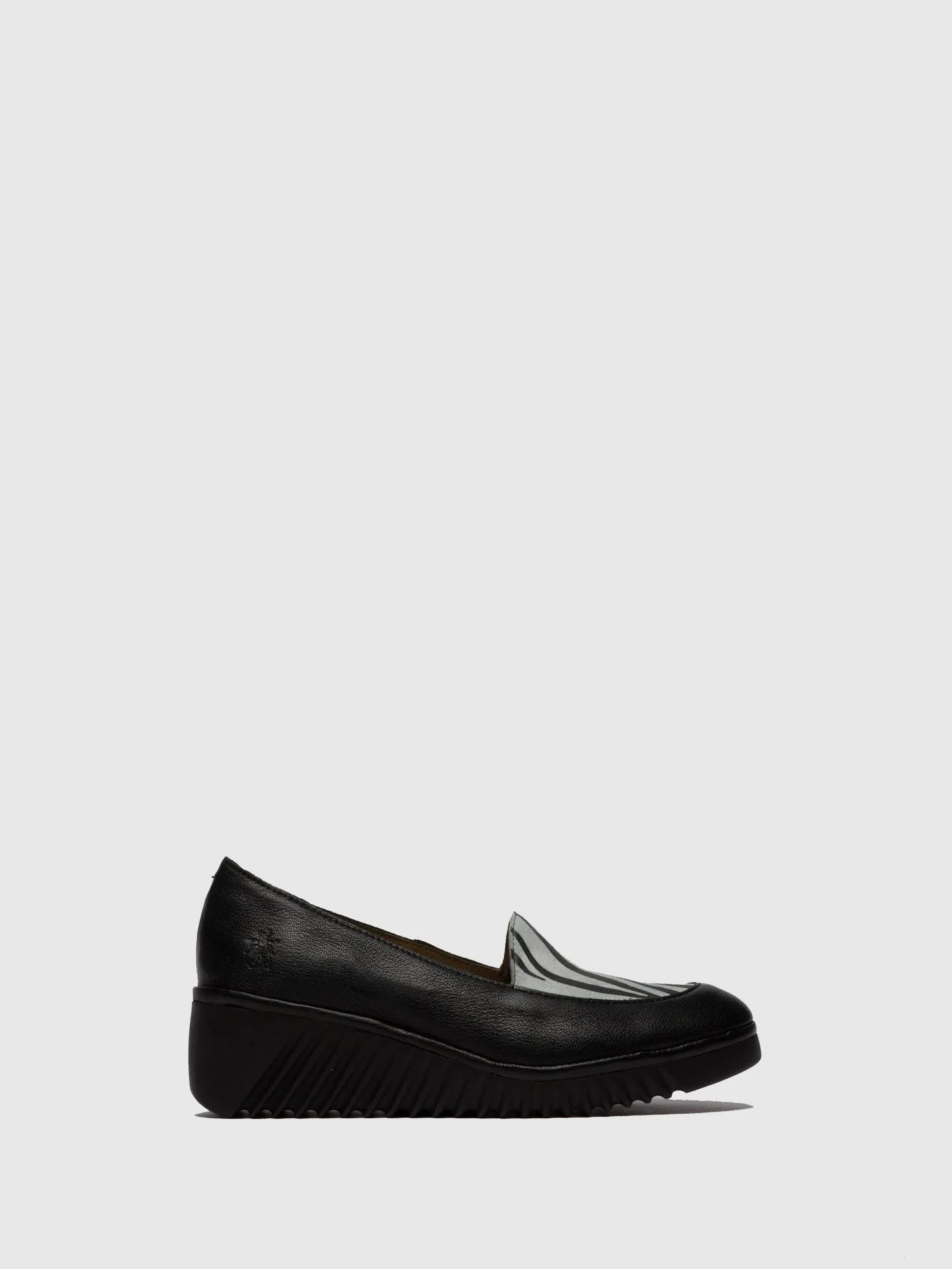 Loafers Shoes LUAN239FLY MOUSSE/ZEBRA BLACK/OFFWHITE