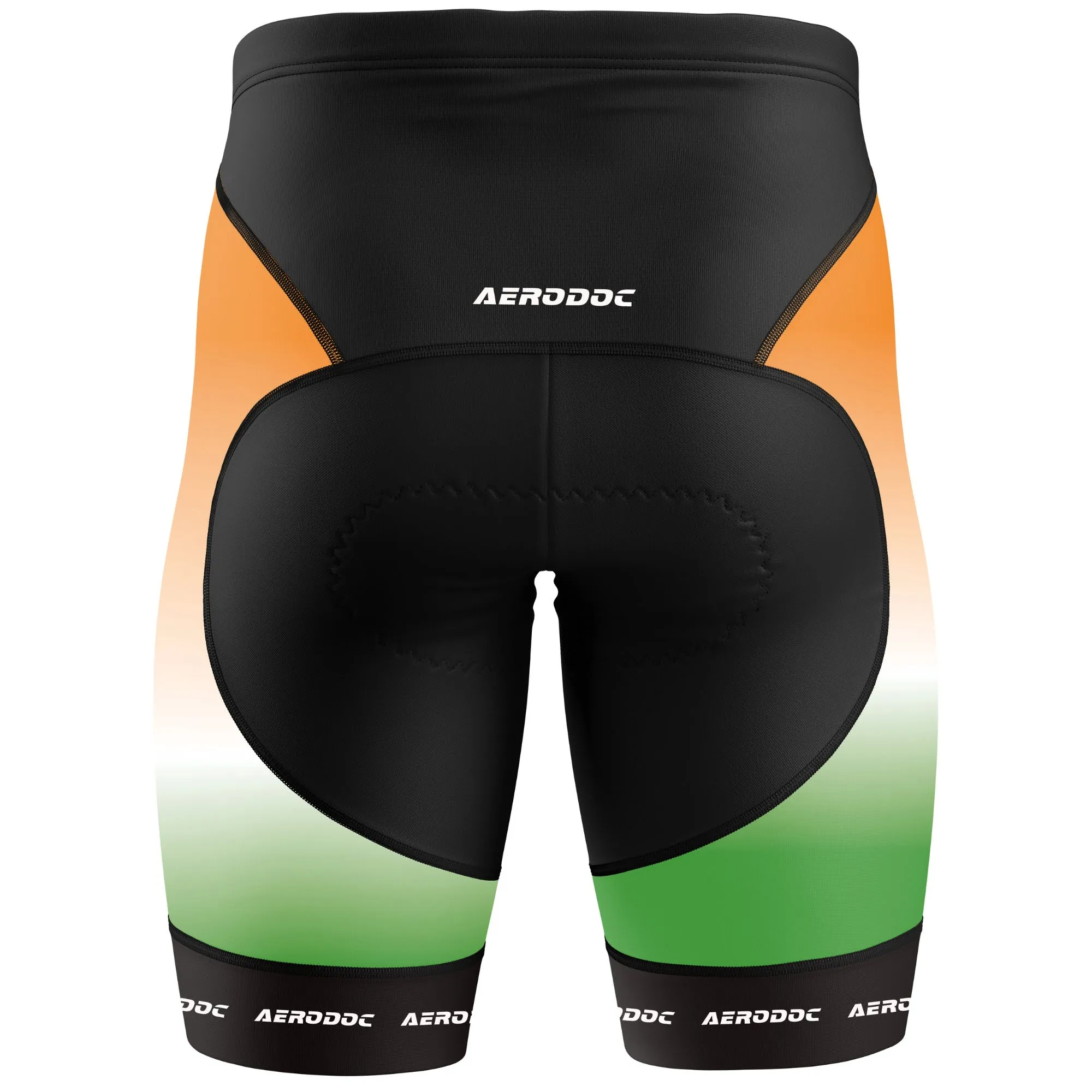 Lord Ram Inspired Cycling Kit  Tricolor Jersey & Gel Padded Bib Shorts