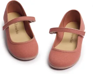 Mary Jane Shoes for Girls  Classic & Comfortable Dress Shoes for Toddlers & Kids  Perfect Flats for School, Play, and Special Occasions (Canvas)