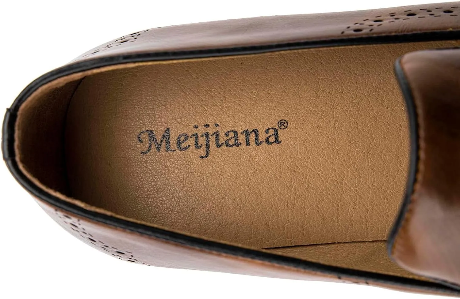 Meijiana Mens Loafers Wedding Dress Shoes Slip-On Loafers for Men Tuxedo Suit Shoes
