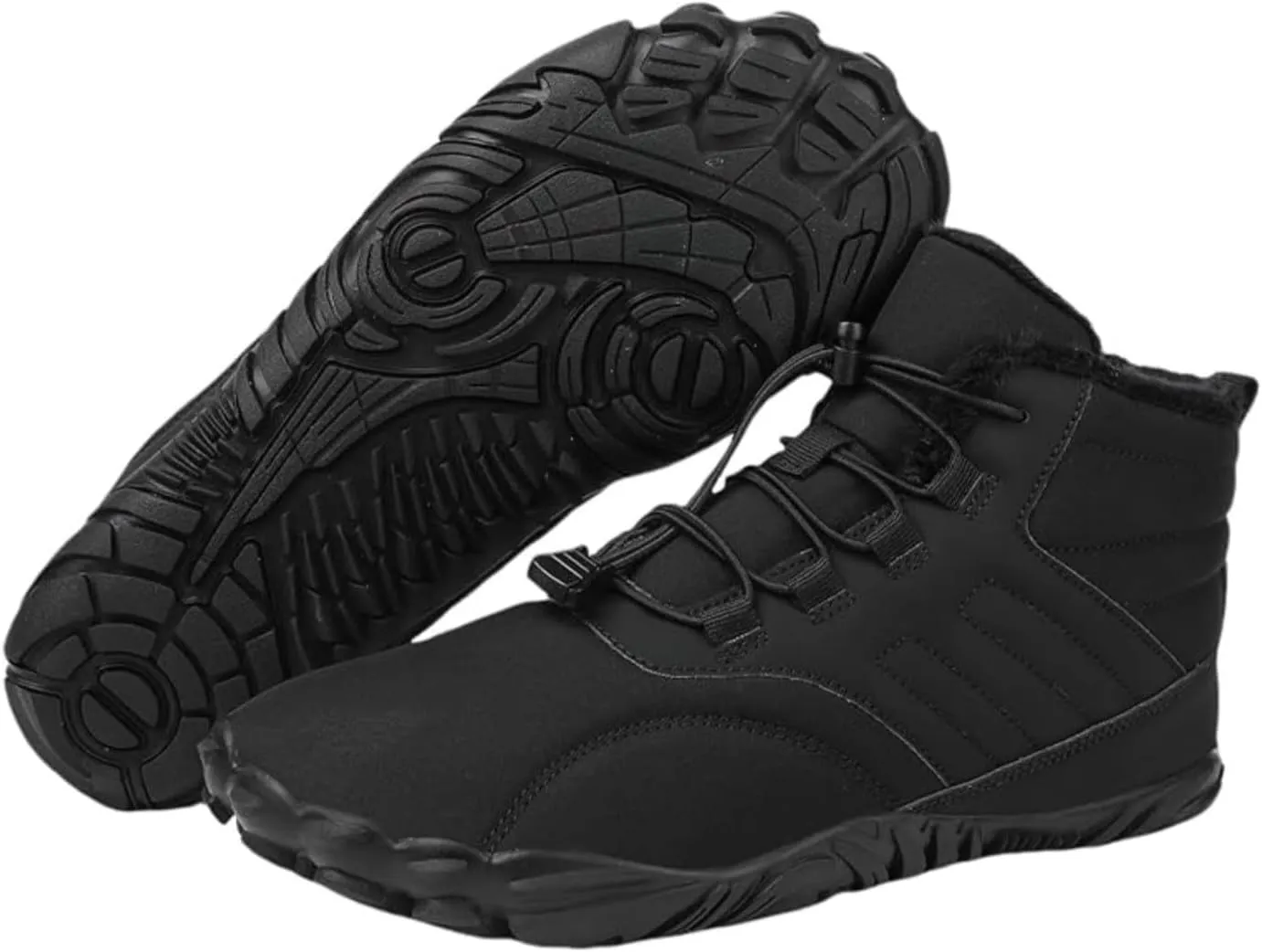 Men Work Boots Slip On Hiking Sneakers Ankle Ladies Womens Safety Shoes Business Casual Outdoor Booties Waterproof Breathable Lightweight Hike Grounded Footwear