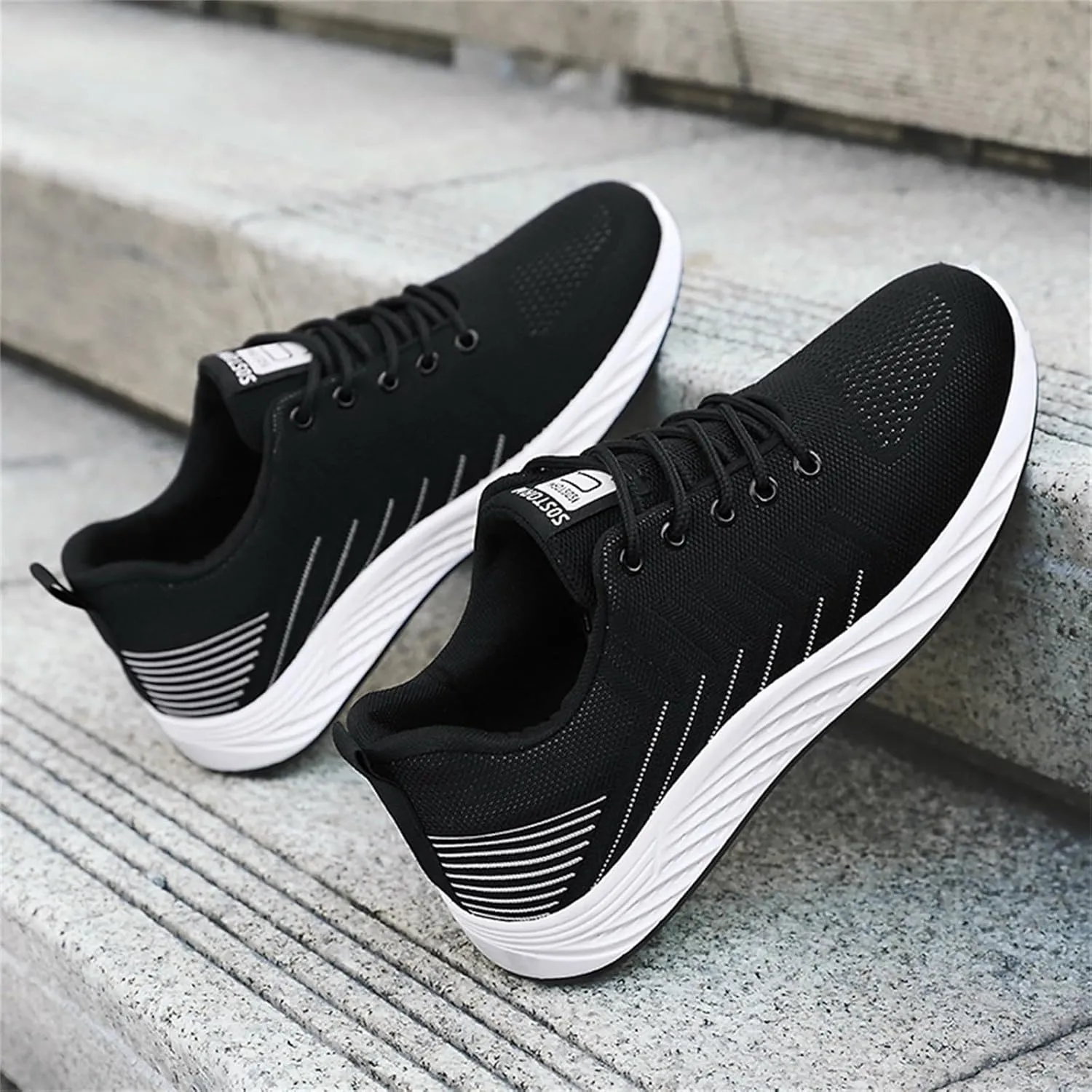 Men's Athletic Running Shoes Lightweight Sport Gym Jogging Walking Sneaker Fashion Lightweight Sneakers for Men