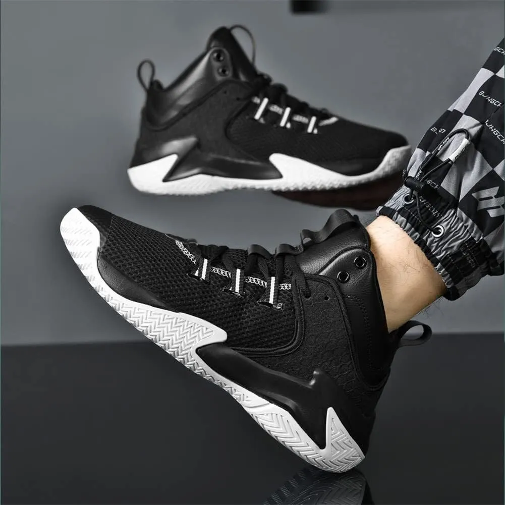 Men's Basketball Shoes are Breathable Anti Slip Wear-Resistant Fashionable Sports Training Boots